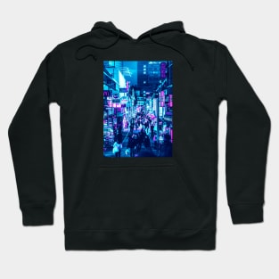 Tokyo Neon Night Hoodie